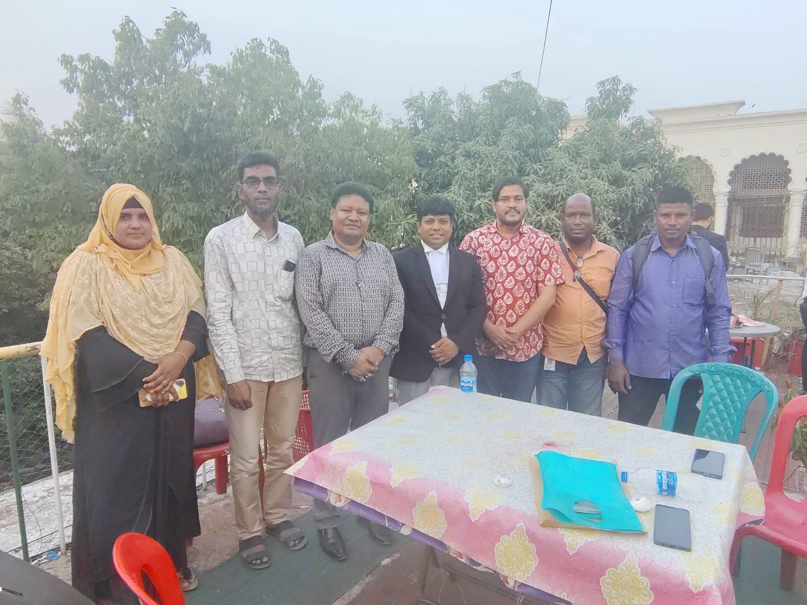 সুপ্রিম কোর্টে দিনাজপুর বীরগঞ্জ উপজেলা কমিটির সাথে মত বিনিময় কালে